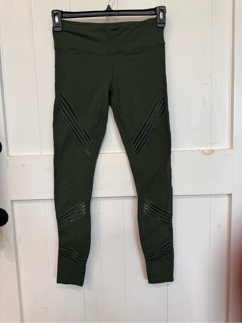 Olive Green High-Waist Active Leggings
